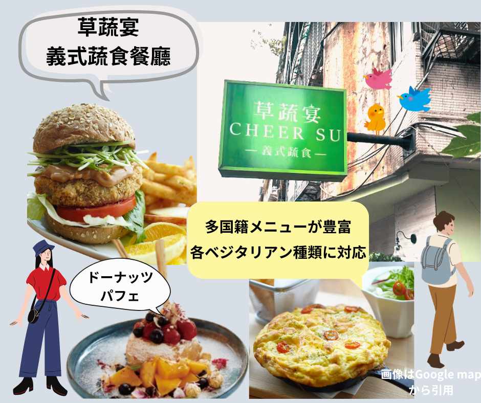 台北散策~多国籍料理-草蔬宴 義式蔬食餐廳